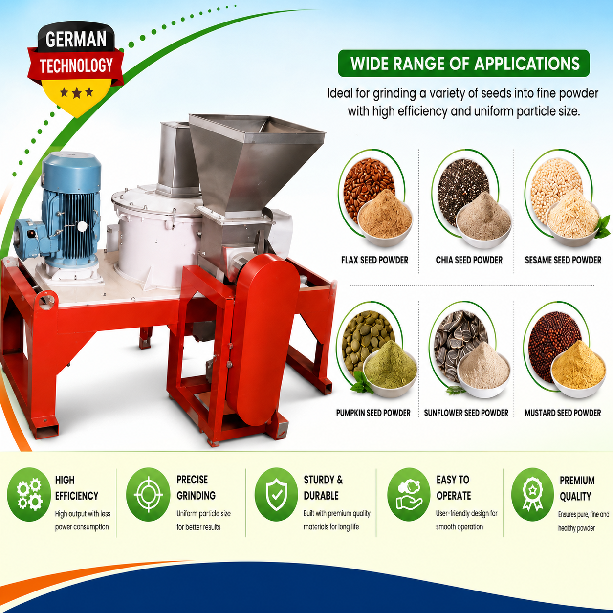 Automatic Gloria Seeds Machine